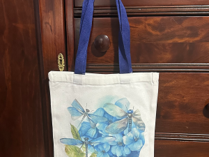 Blue Dragon Flag Bag