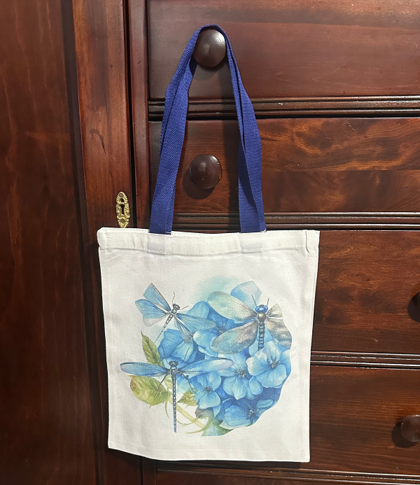 Blue Dragon Flag Bag