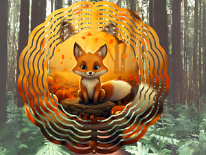 Cute Forest Fox Spinner