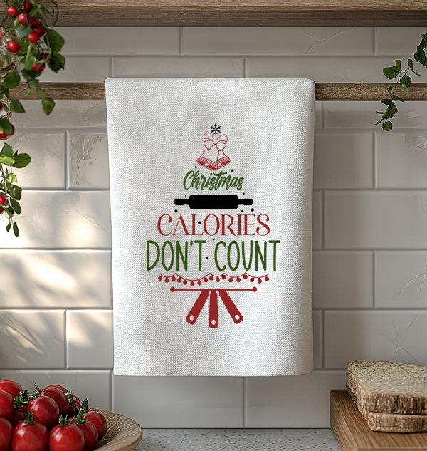 Christmas Calories Towel