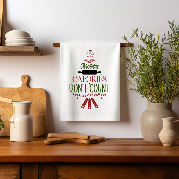 Christmas Calories Towel