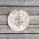 Floral Faith Car Coasters