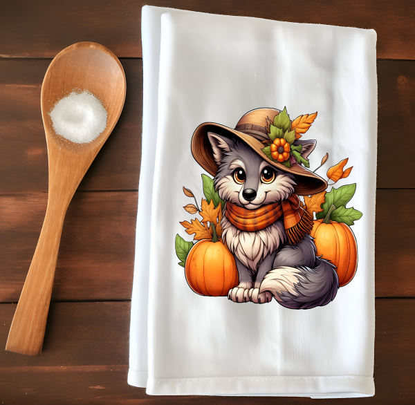 Fall Fox Towel