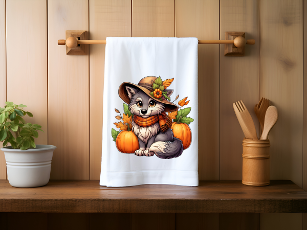 Fall Fox Towel