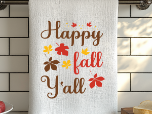 Happy Fall Towel