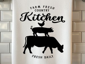 Farm Fresh Kitchen Towel