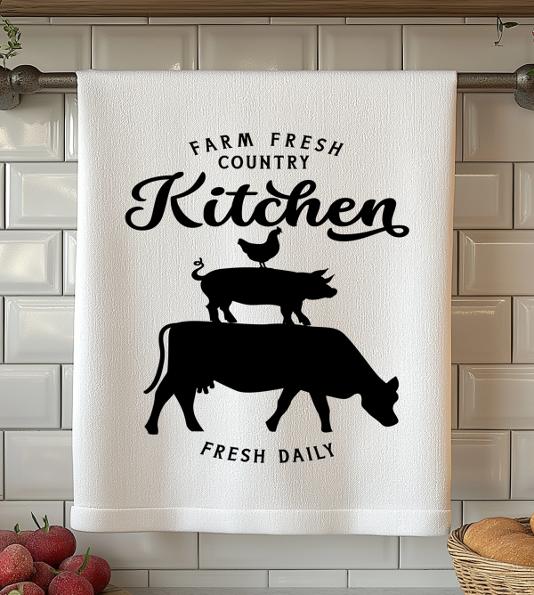 Farm Fresh Kitchen Towel