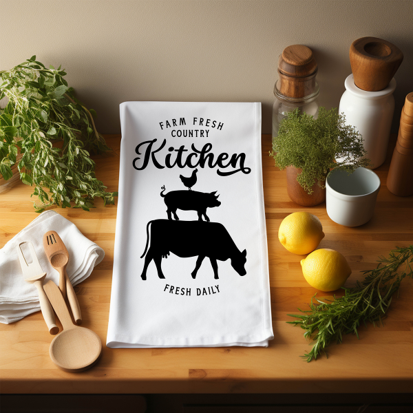 Farm Fresh Kitchen Towel