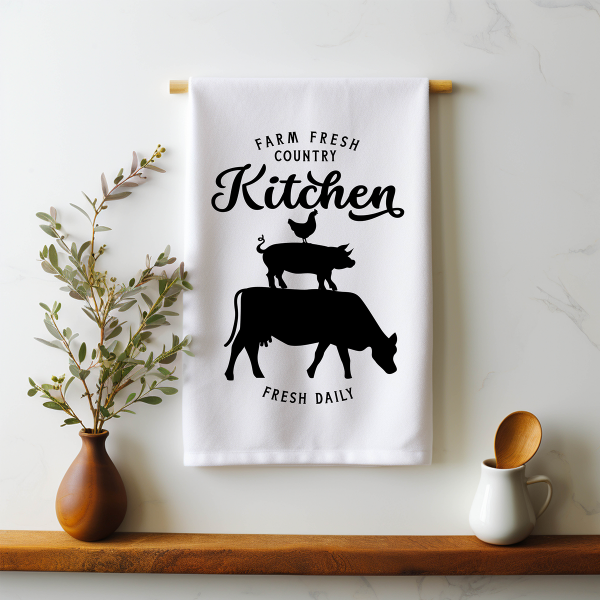 Farm Fresh Kitchen Towel