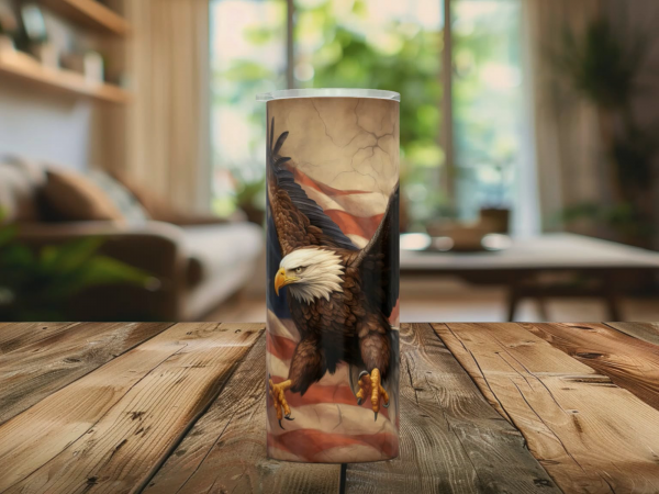 Freedom Soars Eagle Tumbler