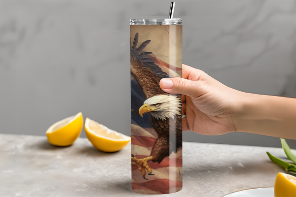 Freedom Soars Eagle Tumbler