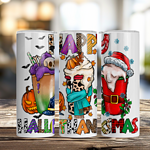 Gnome HalloThanksMas Tumbler