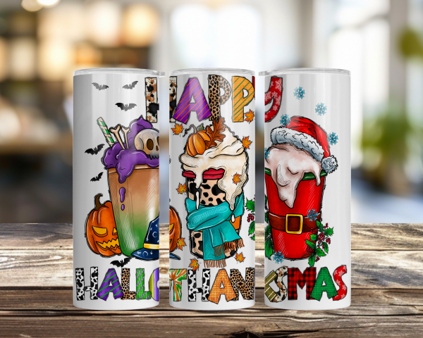 Gnome HalloThanksMas Tumbler