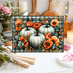 Multi-color Pumpkin Patch Cutting Boards