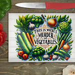 Veggie Murder Cuttingboard