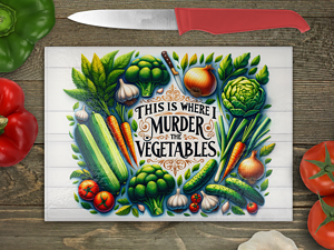 Veggie Murder Cuttingboard