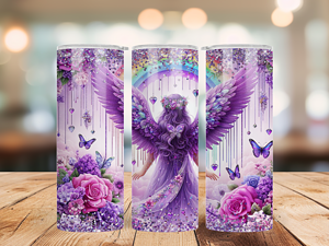 Purple Angel Tumbler