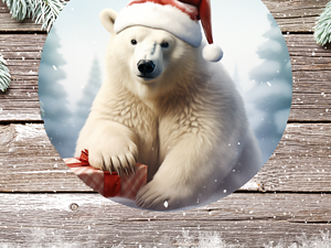 Polar Bear Ornament