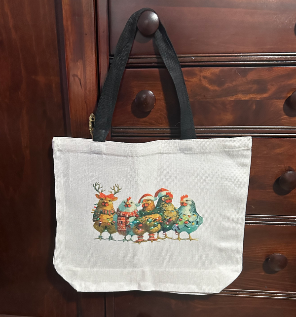 Holiday Chicken Tote