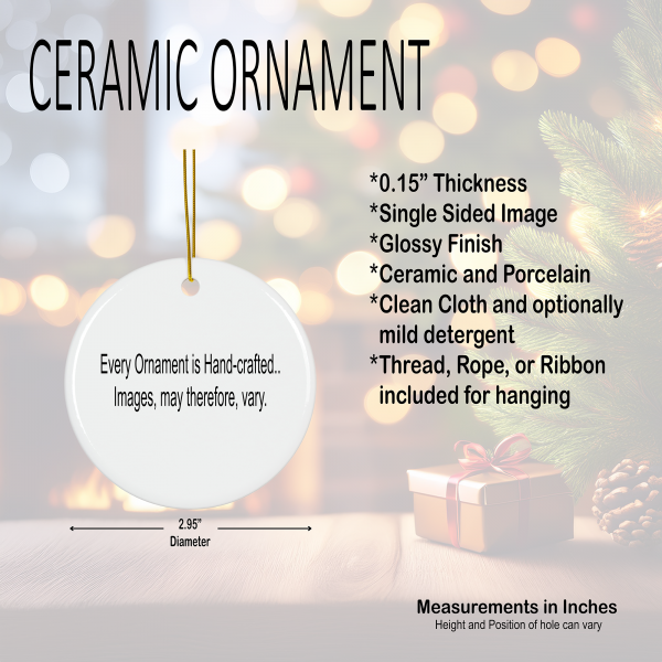 Ceramic Single Ornament Information