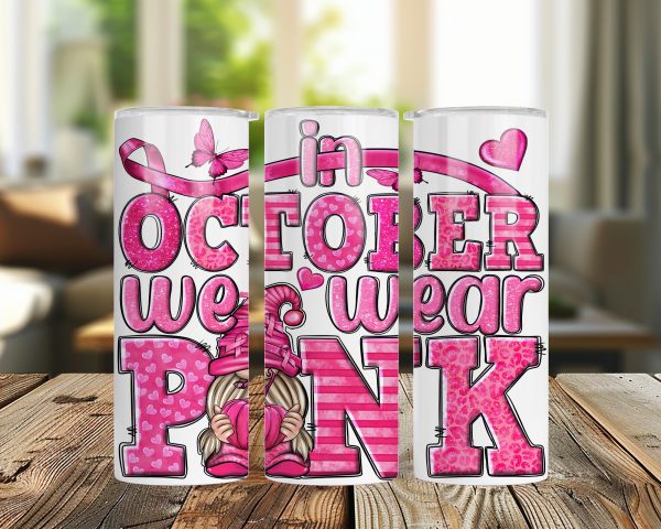 Pink October Tumbler