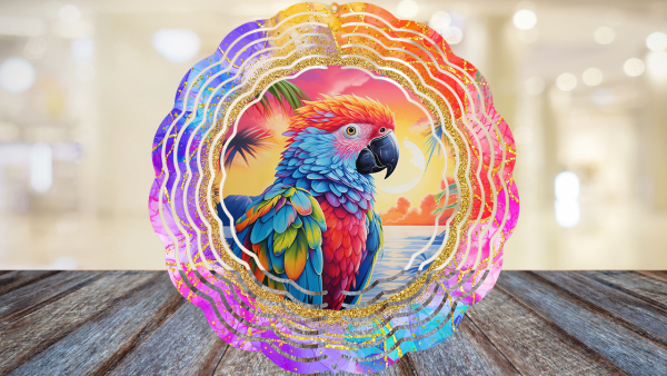 Colorful Parrot Spinner