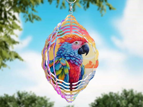 Colorful Parrot Spinner