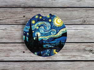 Starry Night Car Coaster