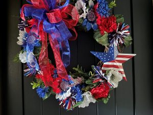 Red, White, and Blue Wreath