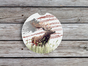 American Moose Car Coaster