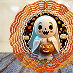 Ghostly Trick-or-Treat Spinner