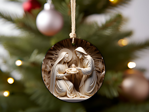 Nativity Ornament